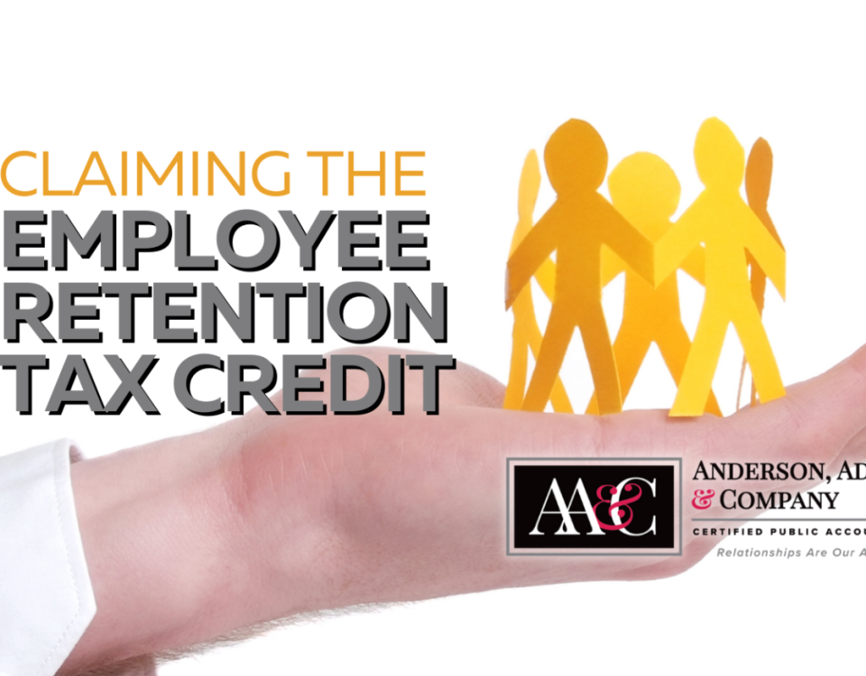 Claiming the Employee Retention Tax Credit