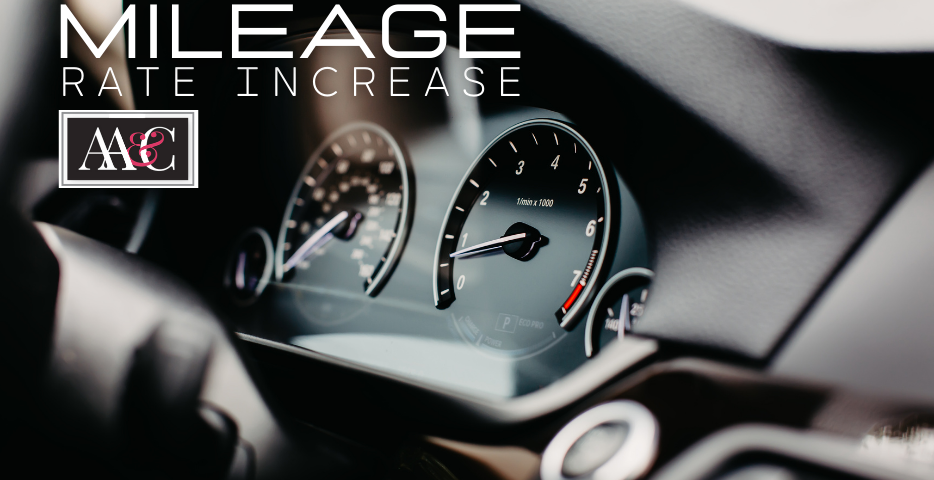 Mileage Rate Increase