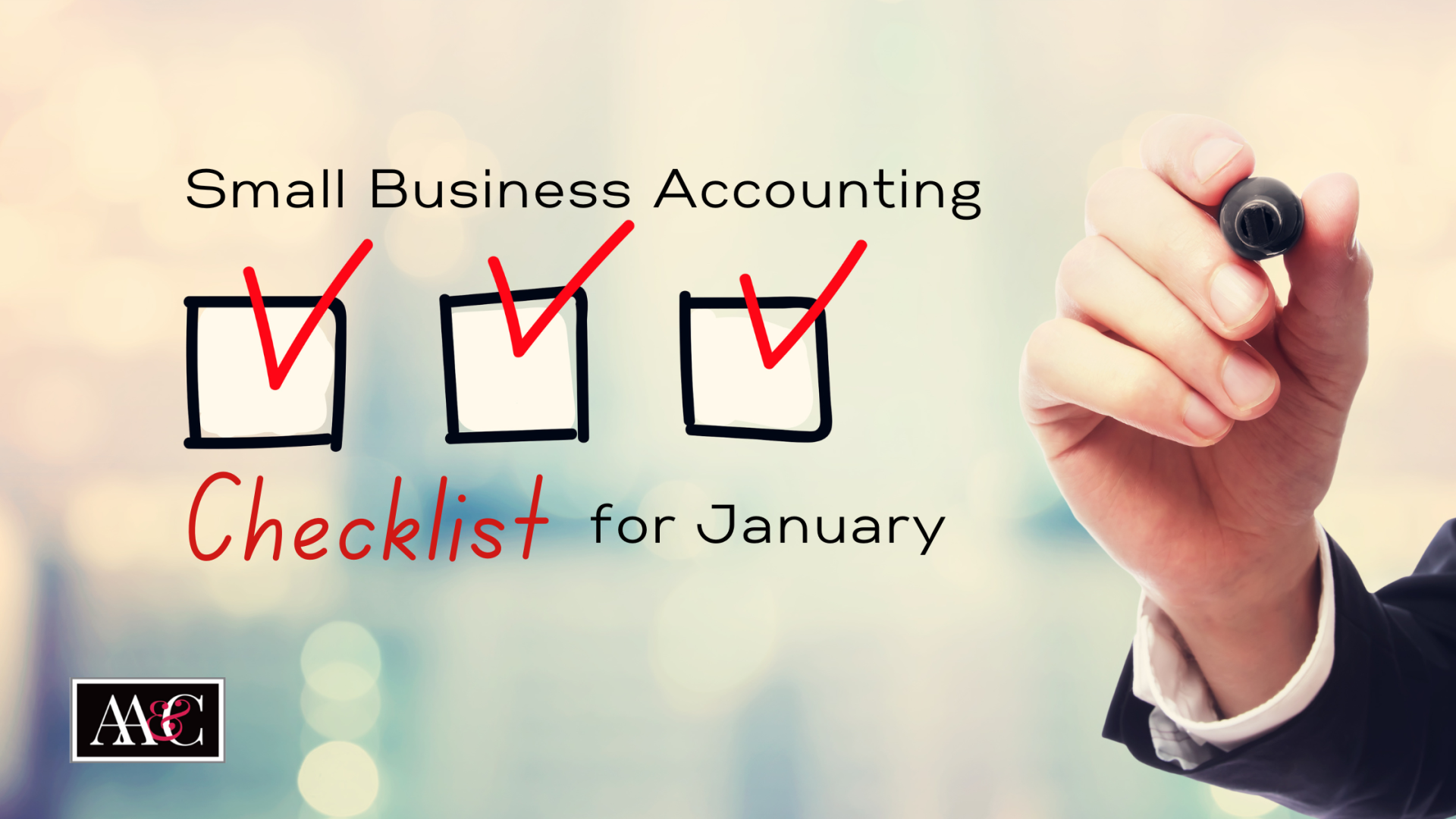 Small Business Accounting Checklist for January