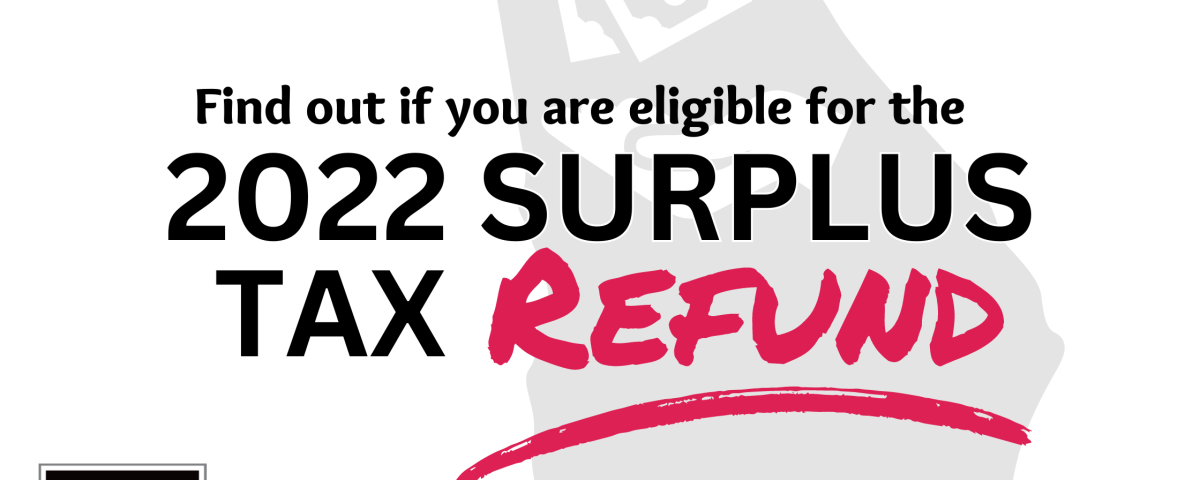 2022 Surplus Tax Refunds