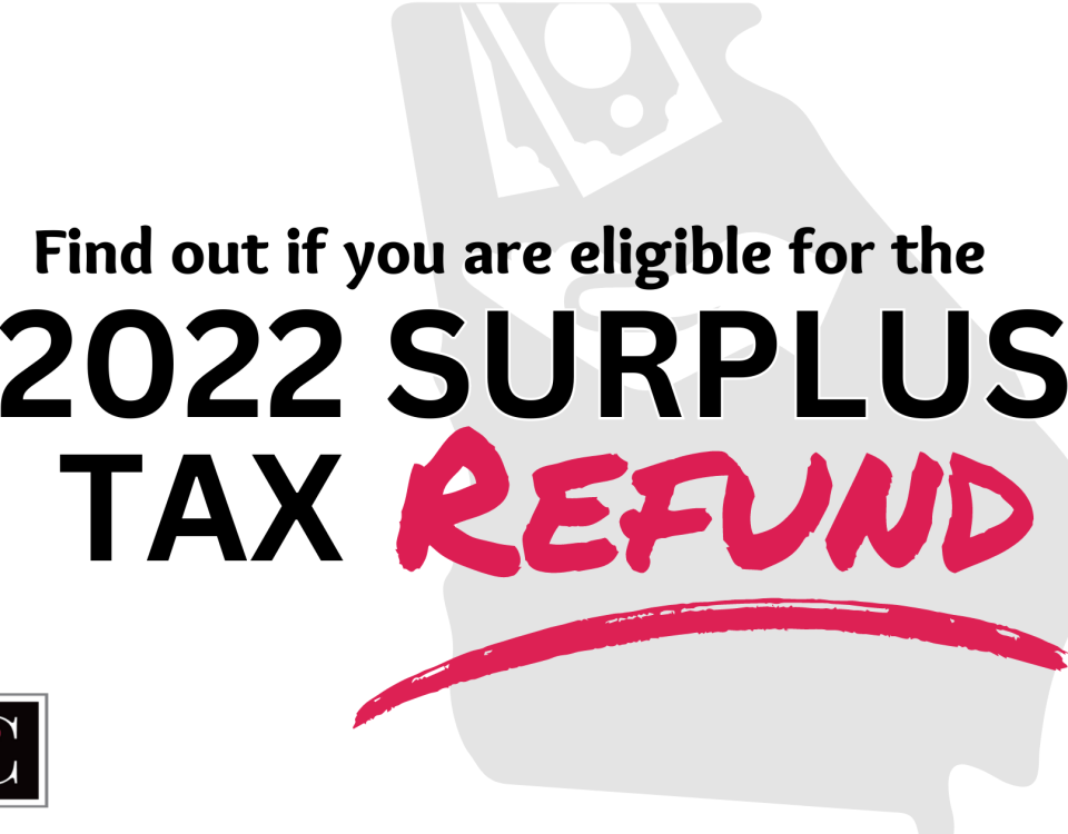 2022 Surplus Tax Refunds