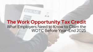 Work Opportunity Tax Credit; shaking hands with resume