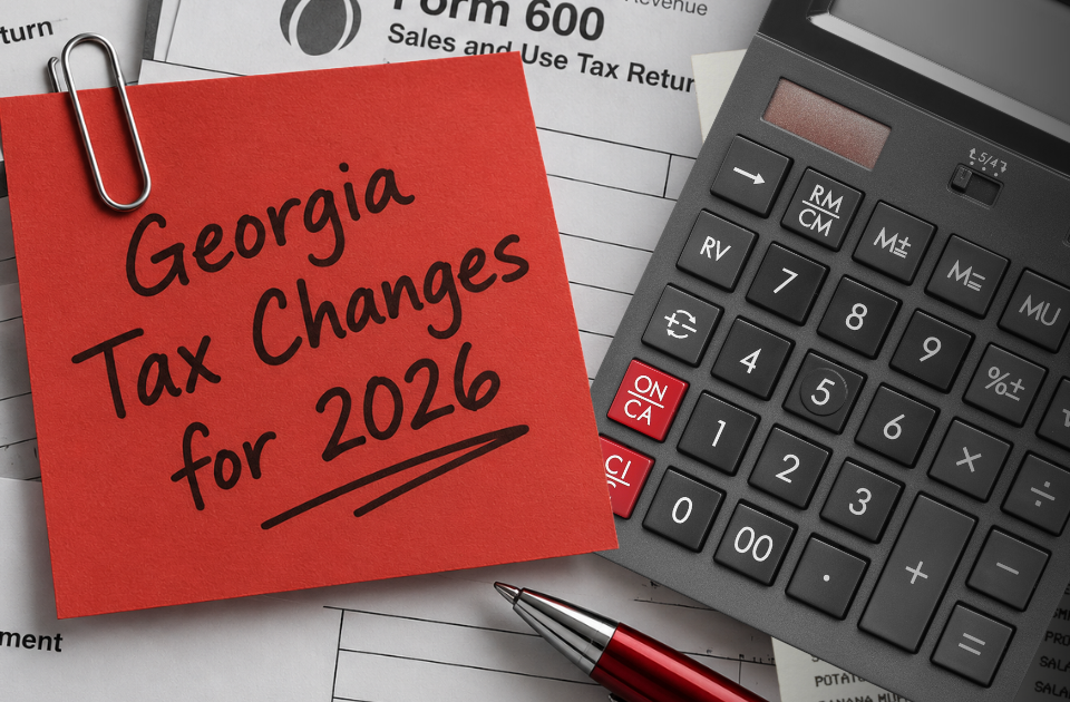 Georgia Tax Changes for 2026